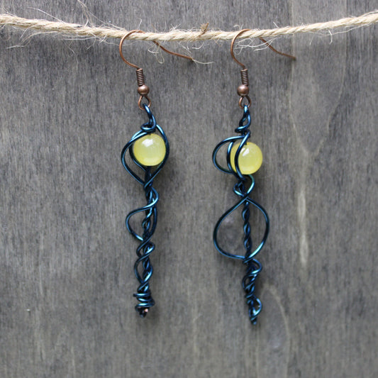 Mystical Elven Wand Earrings