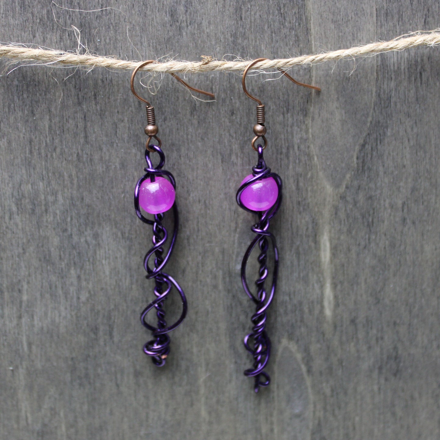 Mystical Elven Wand Earrings