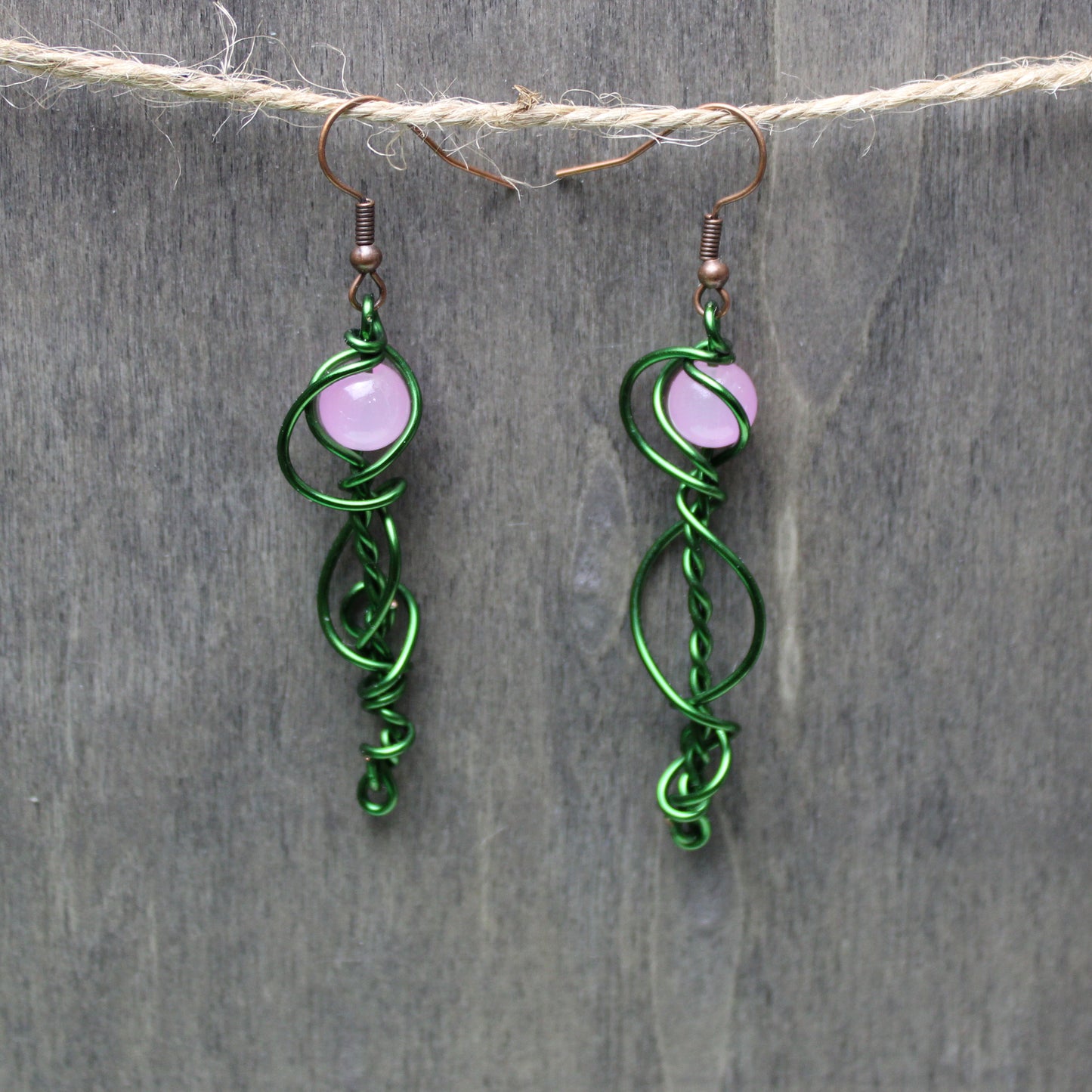 Mystical Elven Wand Earrings