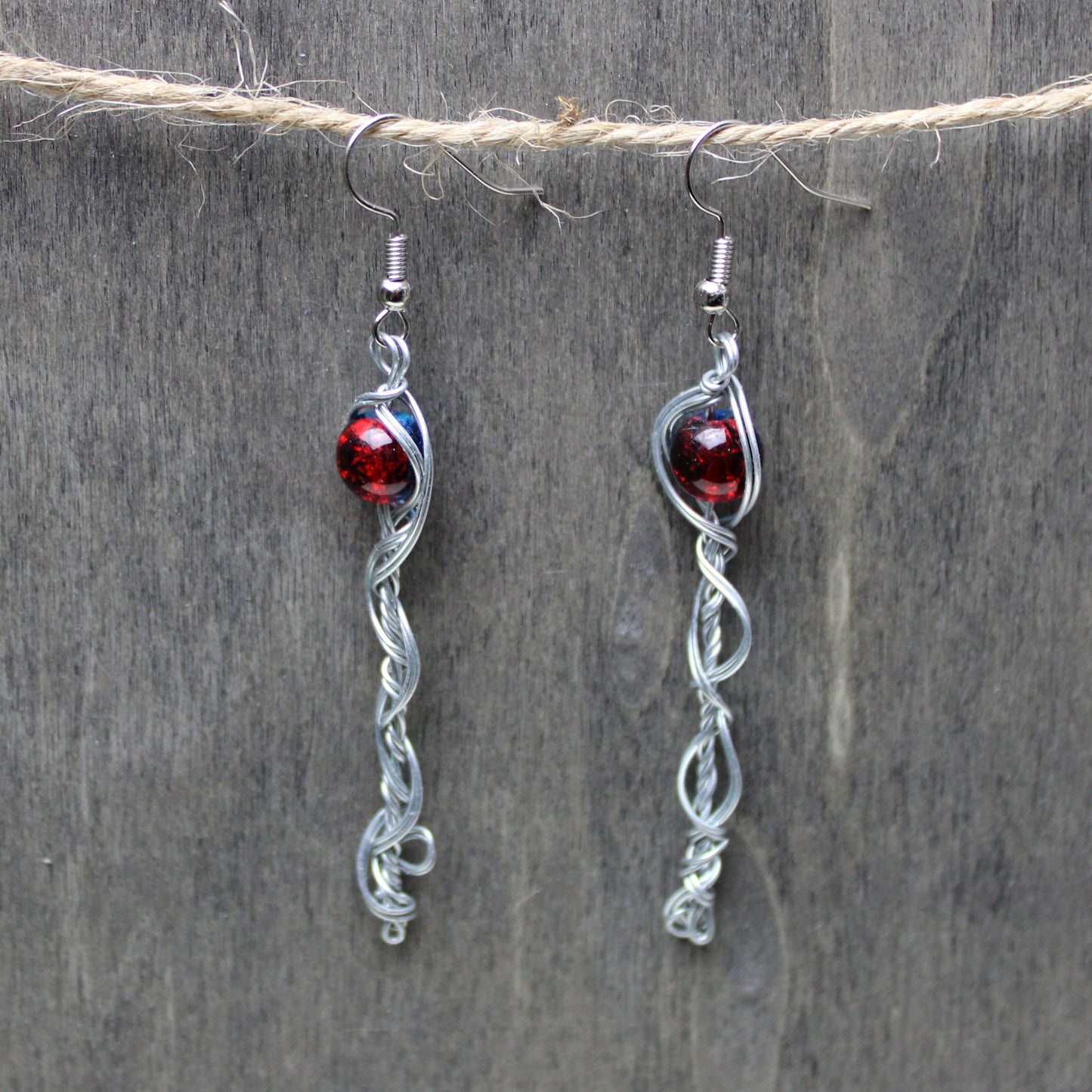 Enchanted Elven Wand Earrings