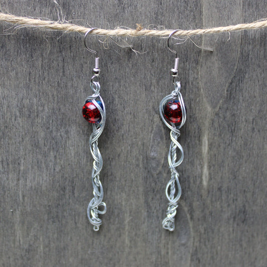 Enchanted Elven Wand Earrings