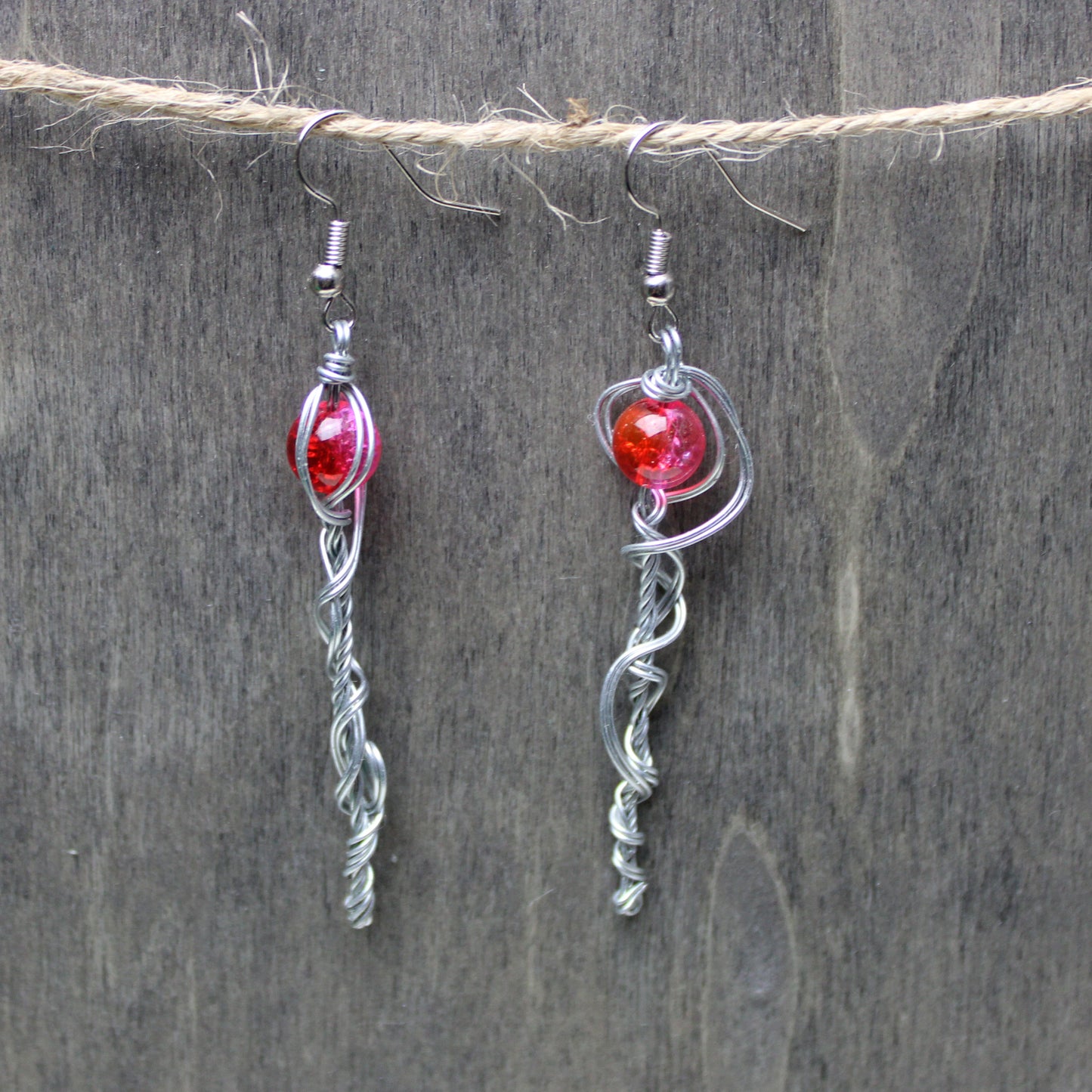 Enchanted Elven Wand Earrings