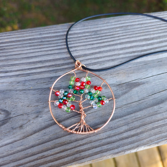 Tree of Life Necklace #4 - Apples