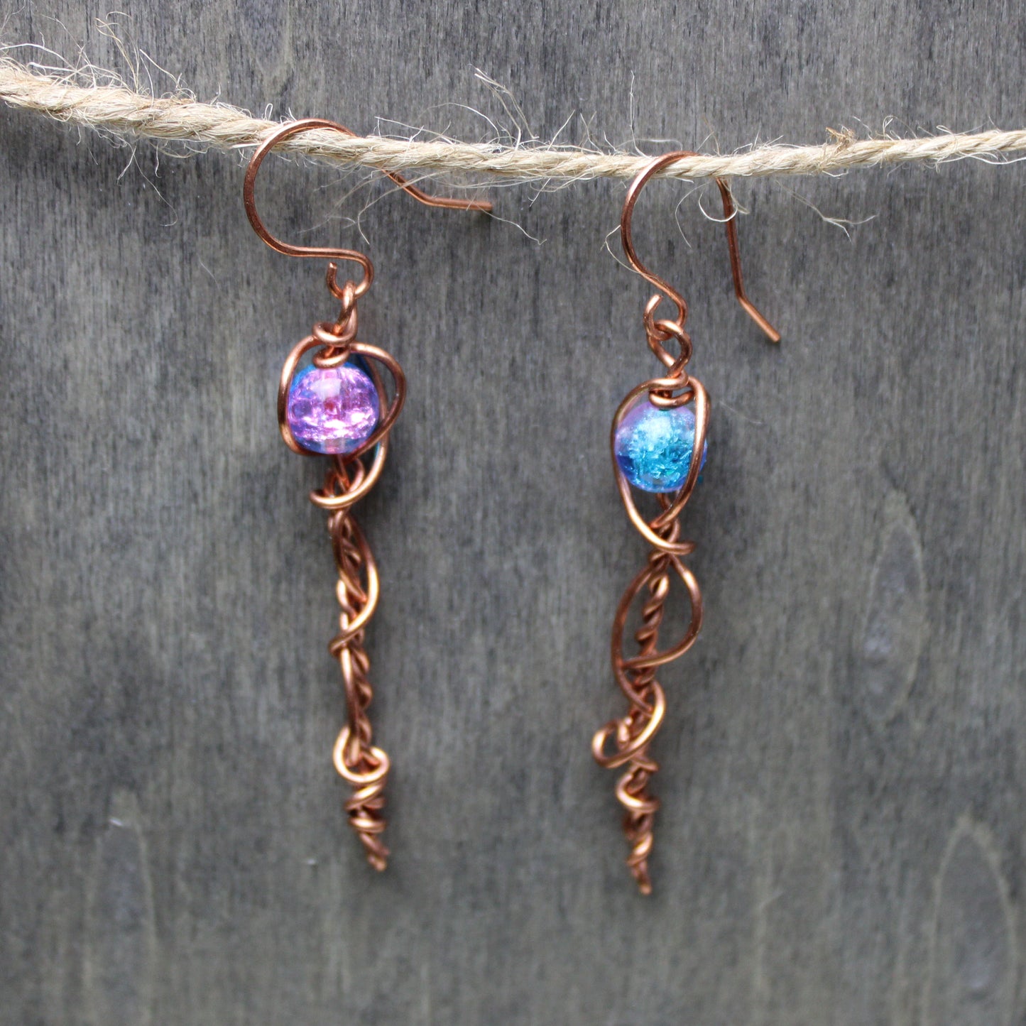 Graced Elven Wand Earrings