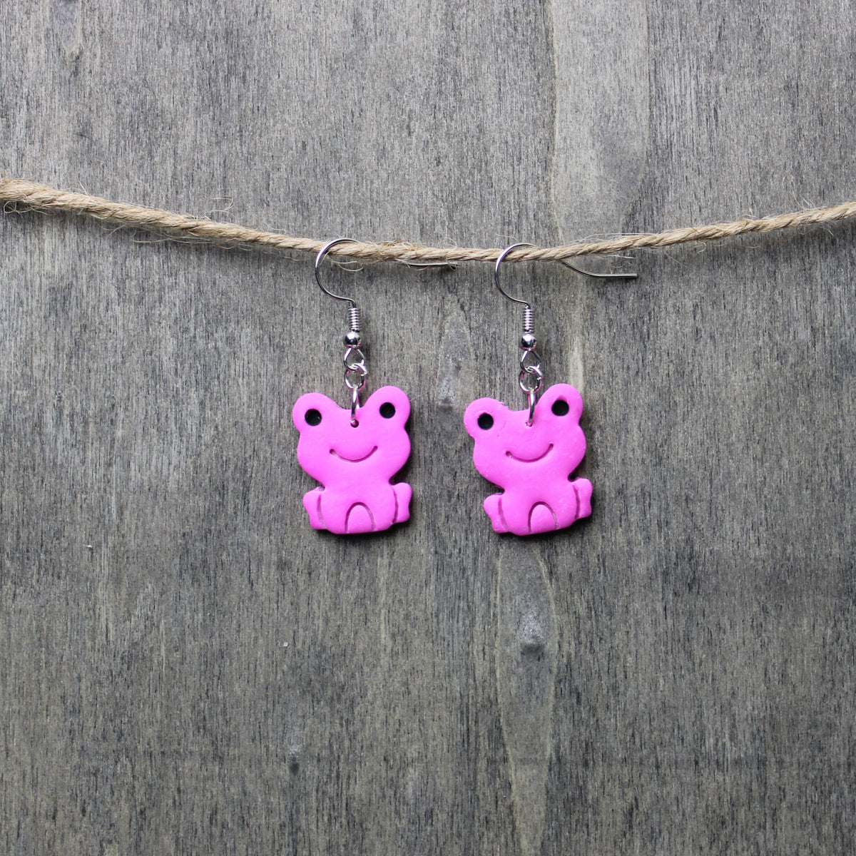 Lucky Frog Earrings