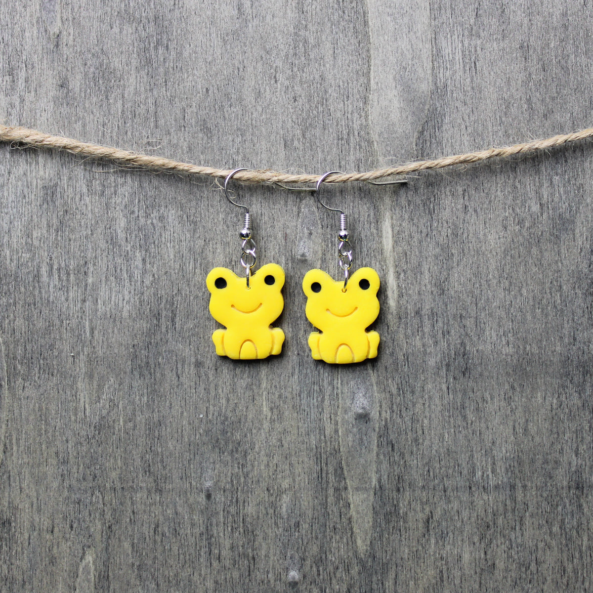 Lucky Frog Earrings