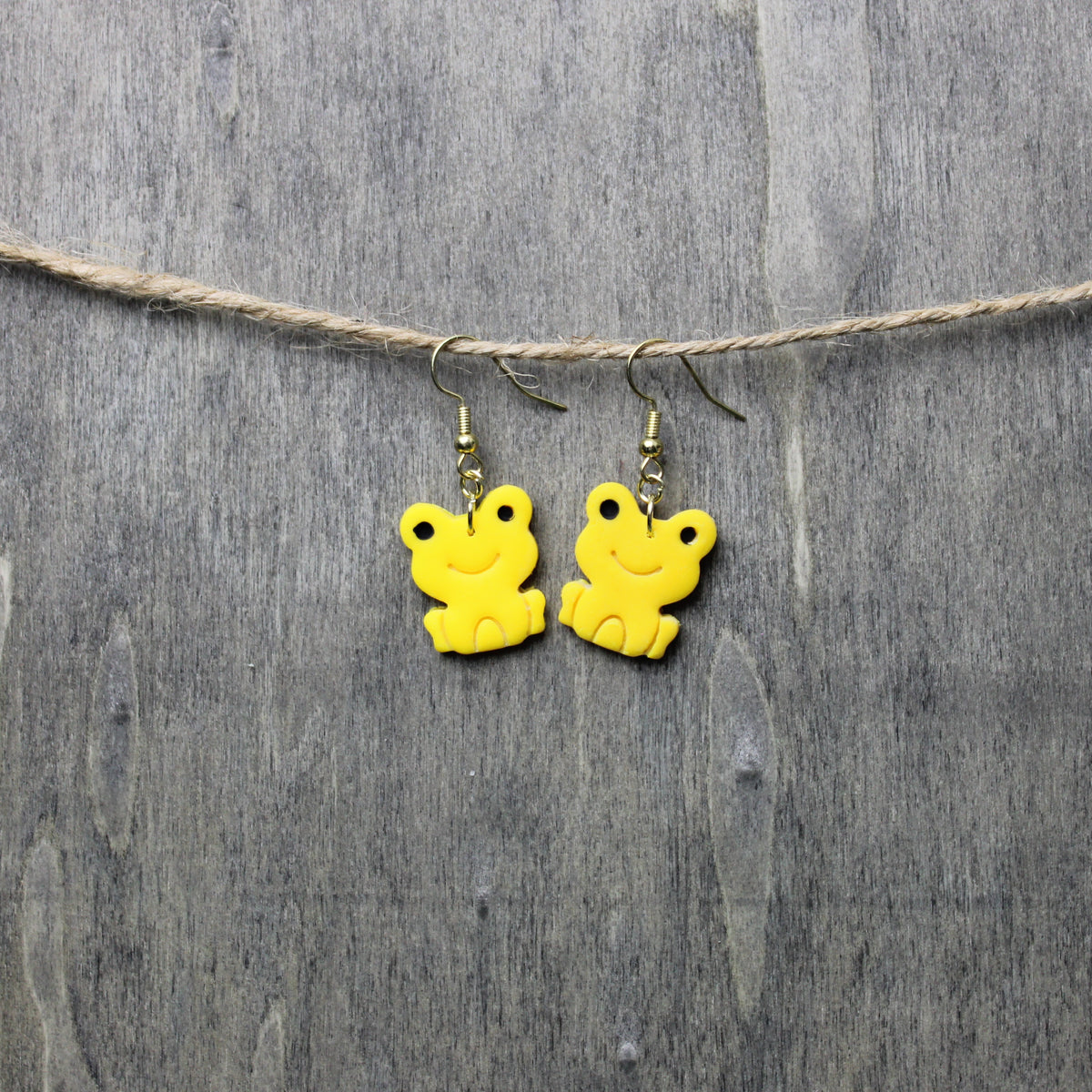 Lucky Frog Earrings