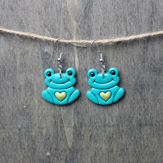 Hearth Frog Earrings