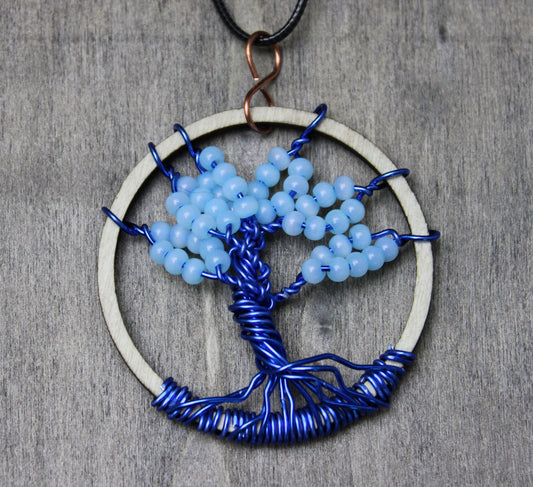 Tree of Life Necklace #35 - Frozen
