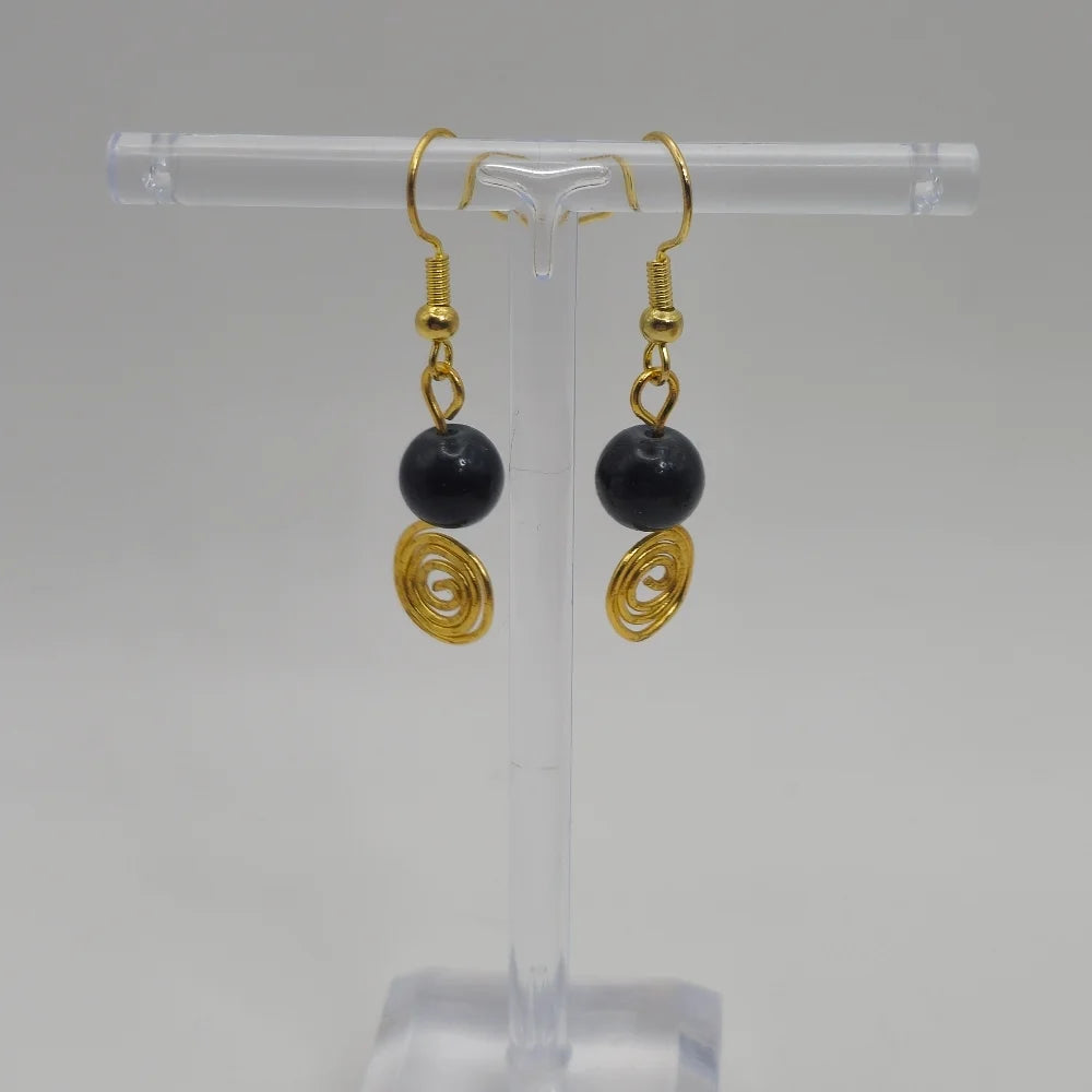 Gold Dragoncoil Earrings