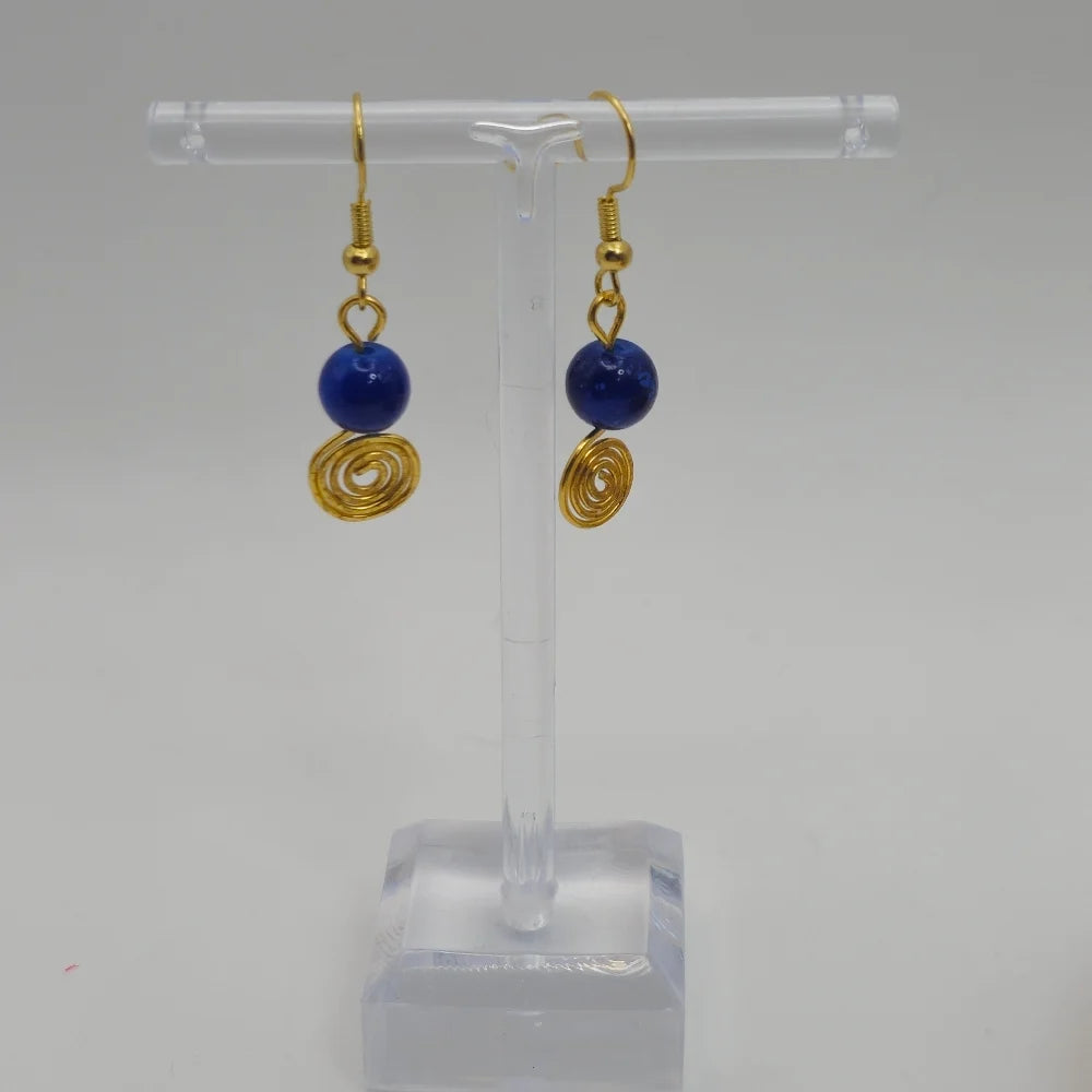Gold Dragoncoil Earrings