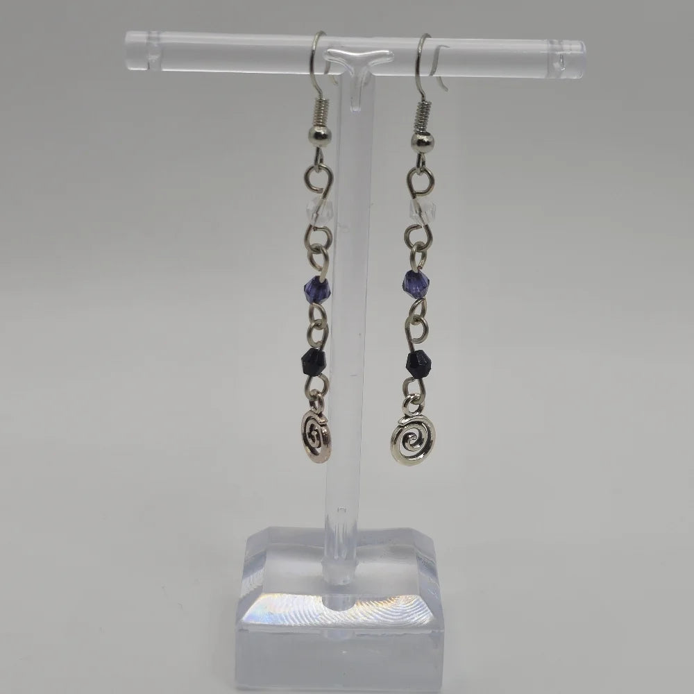 Life Spiral Earrings