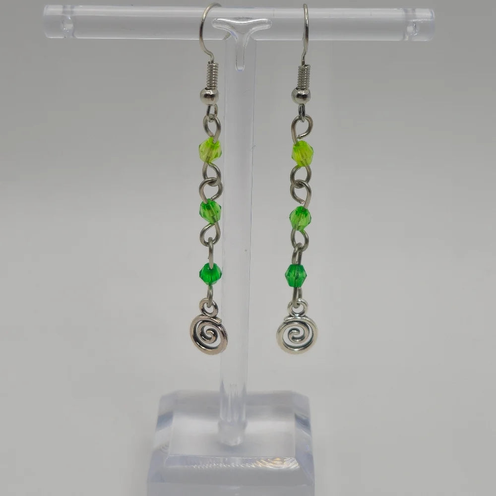 Life Spiral Earrings