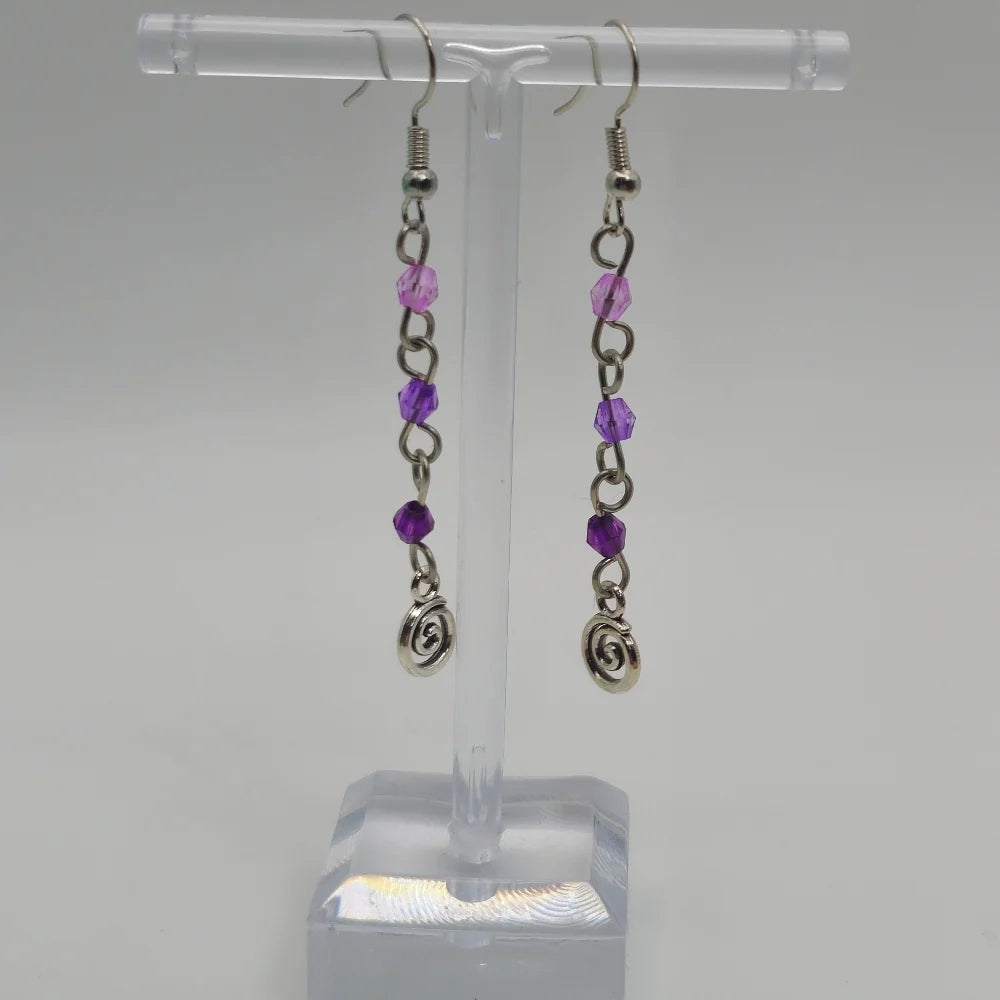 Life Spiral Earrings