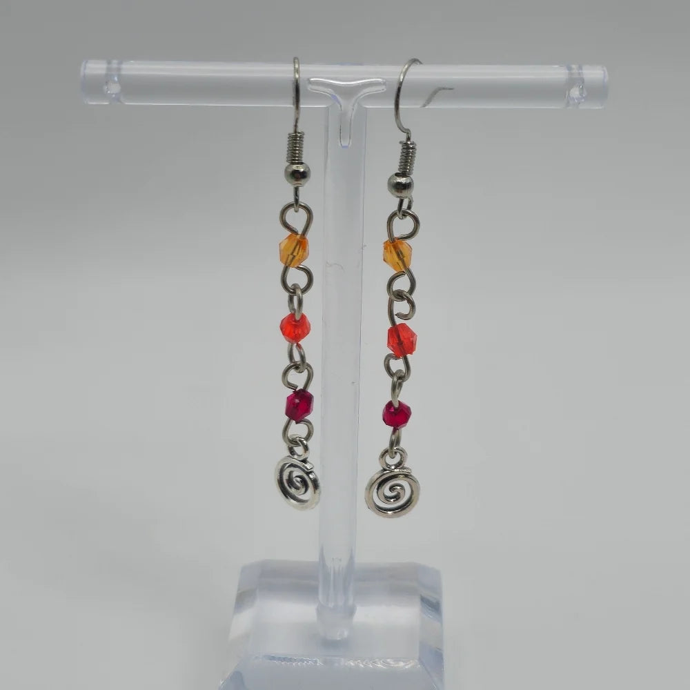 Life Spiral Earrings