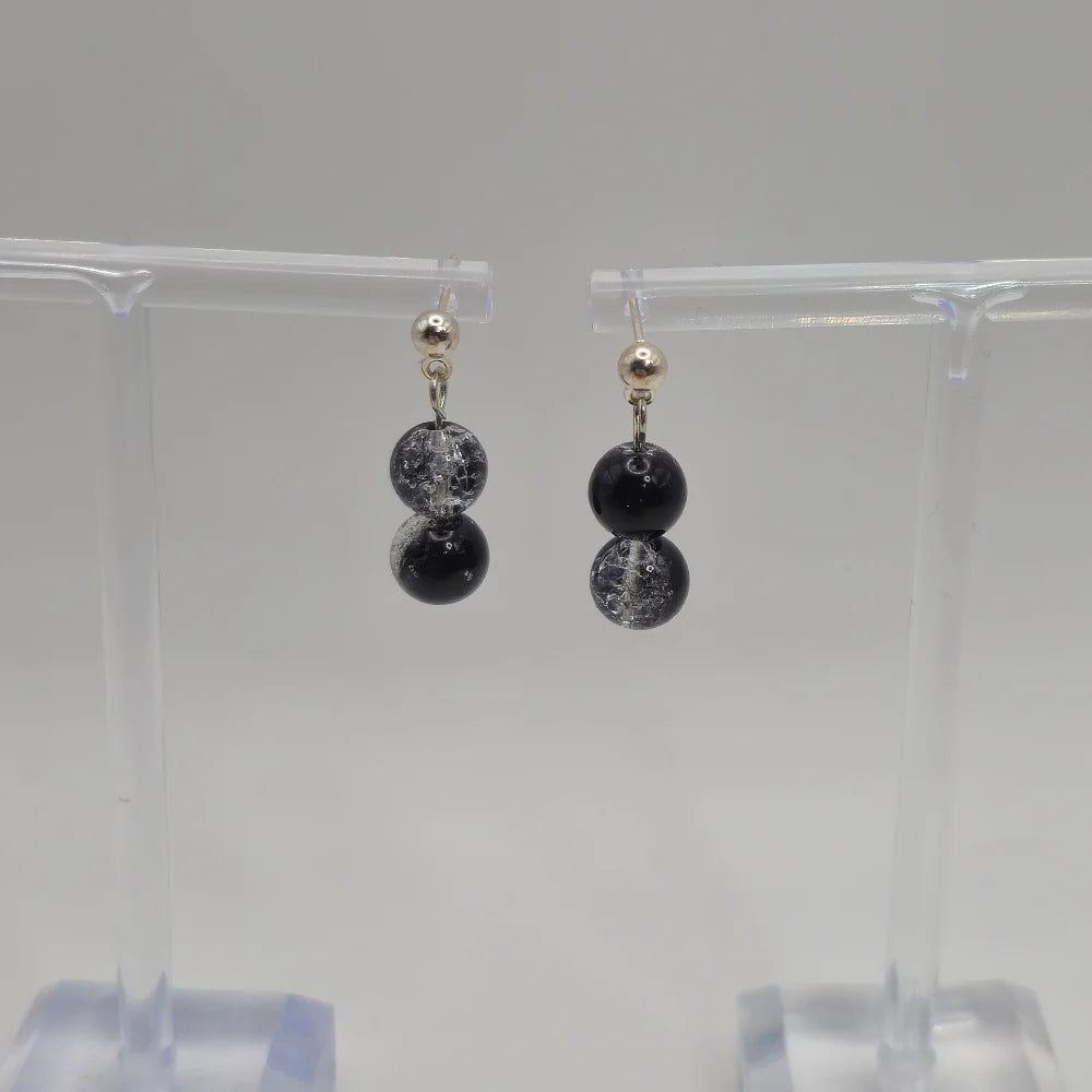 Silver Bolt Earrings