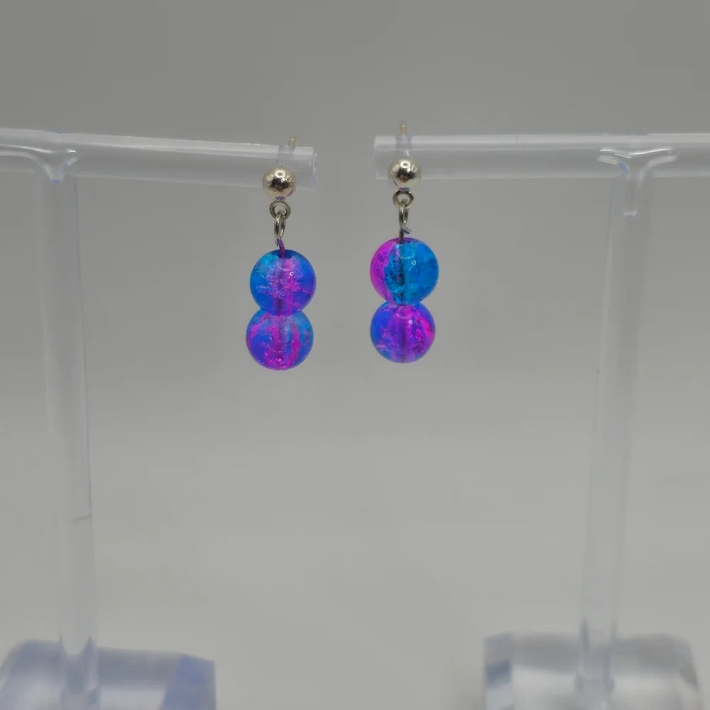 Silver Bolt Earrings
