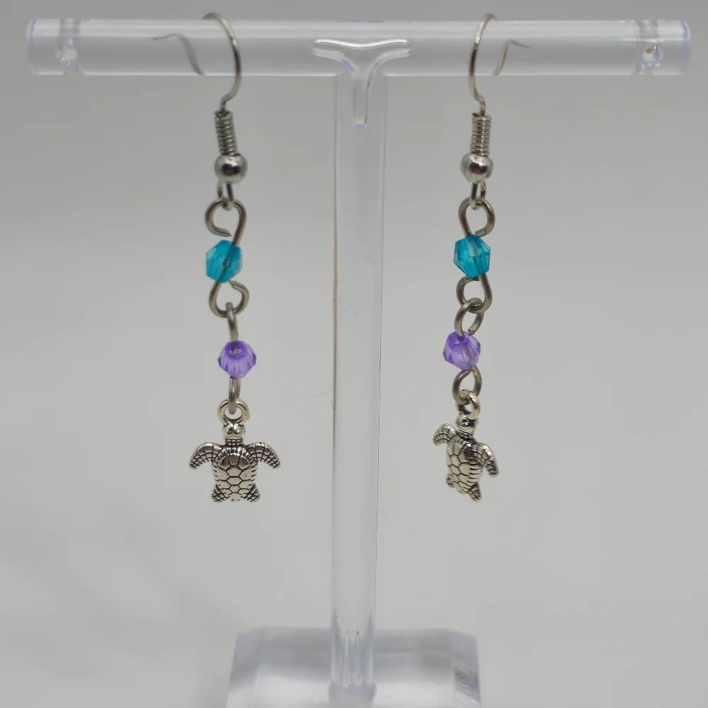 Silver Oceankeeper Earrings