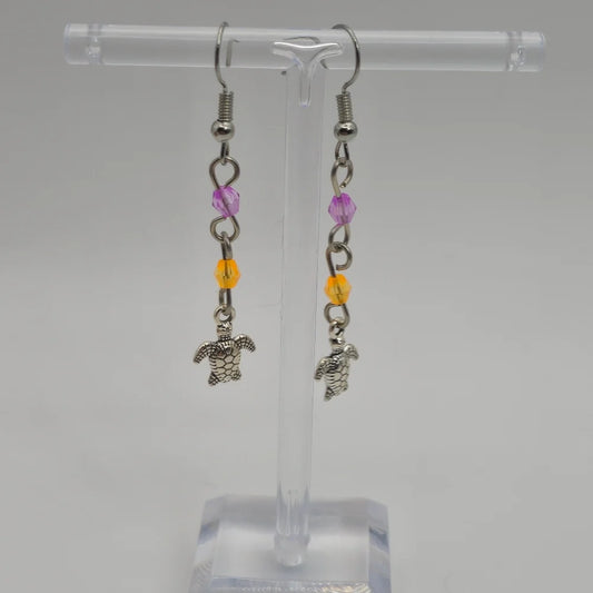 Silver Oceankeeper Earrings