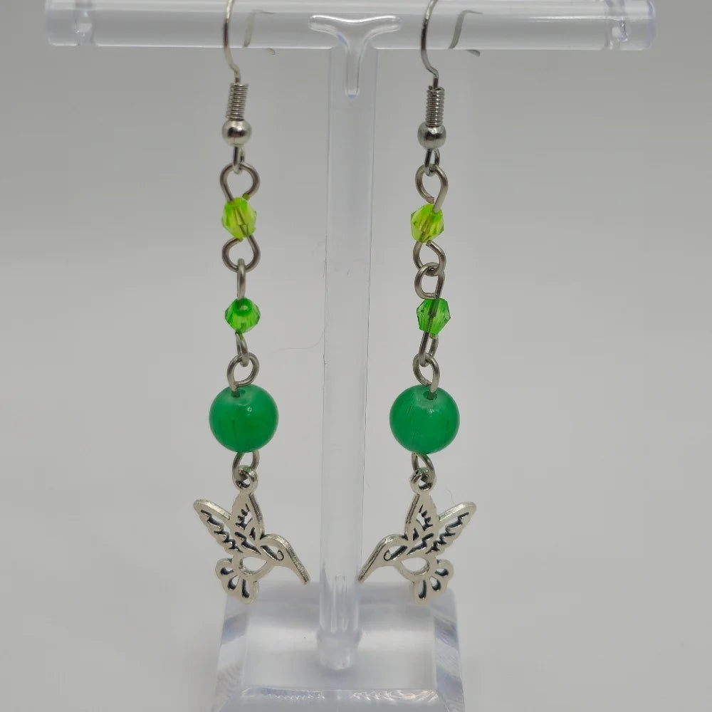 Silver Whisperwing Earrings
