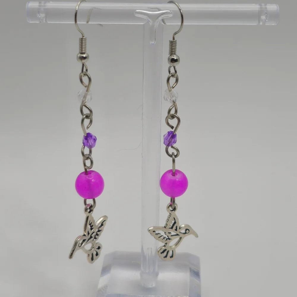 Silver Whisperwing Earrings