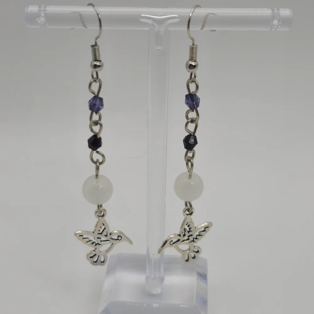 Silver Whisperwing Earrings